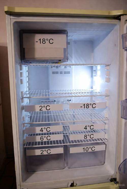 temperatura interna frigorifico