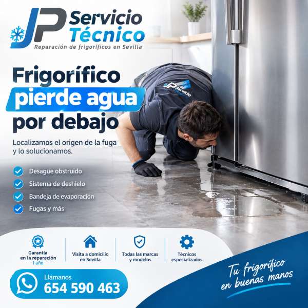 frigorifico pierde agua por debajo